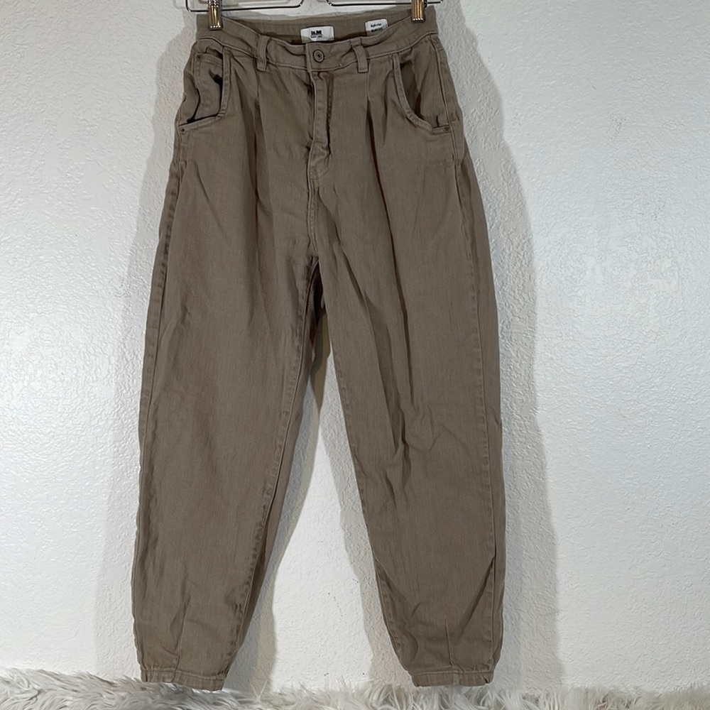 I&M Black Label High Rise Slouchy Fit Boyfriend Jeans With Pockets Size 5